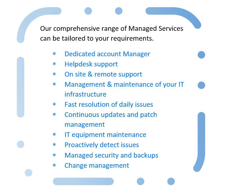 Managed IT Support highlights